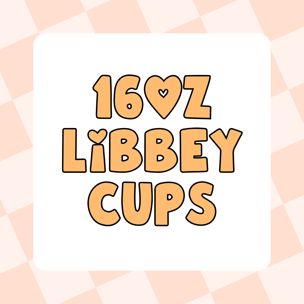 16oz Libbey Cups