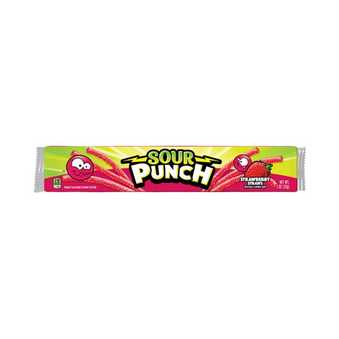 Sour Punch Strawberry Straws 57g (USA)