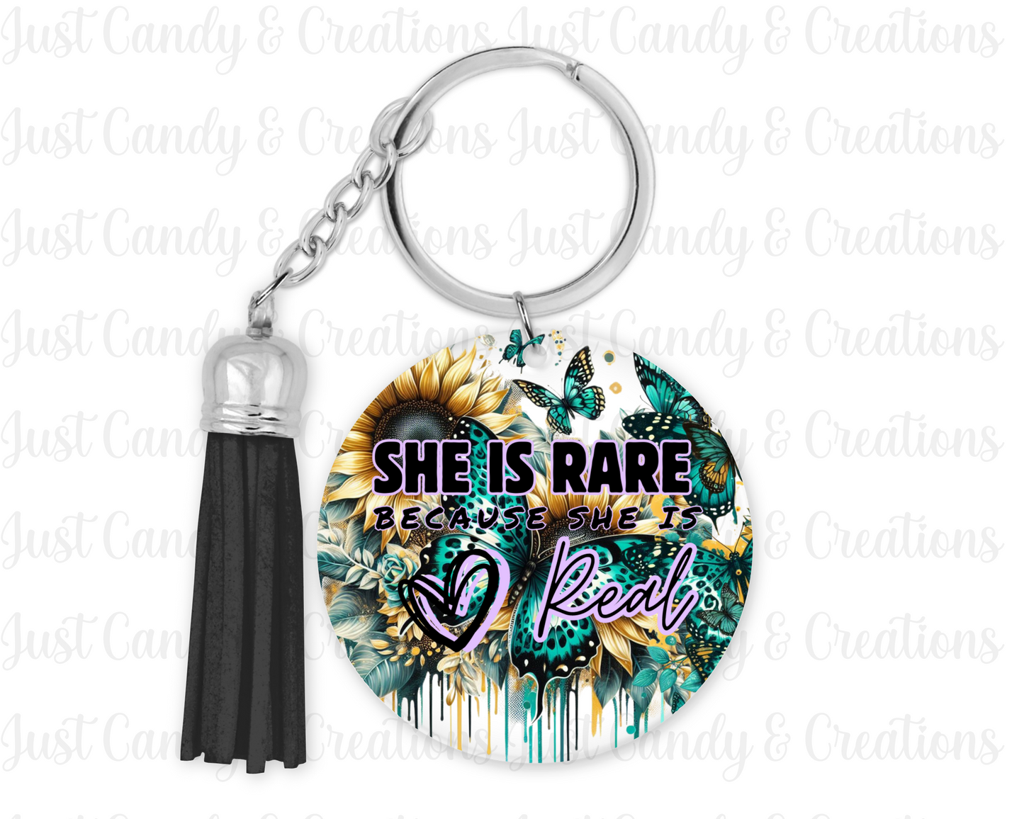 She Is Rare - Keychain Decal