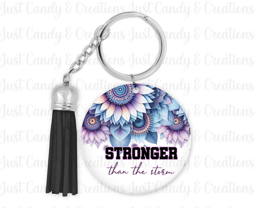 Stronger Than The Storm Keychain Decal