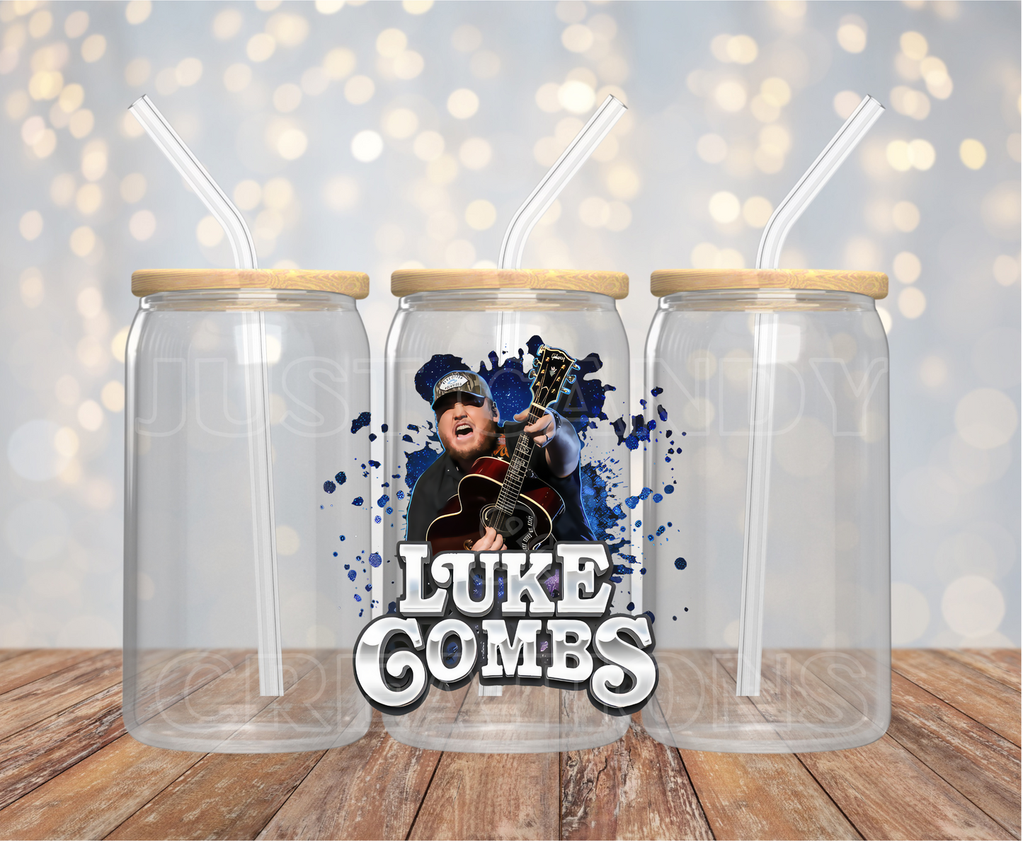 Luke Combs - UV DTF Decal