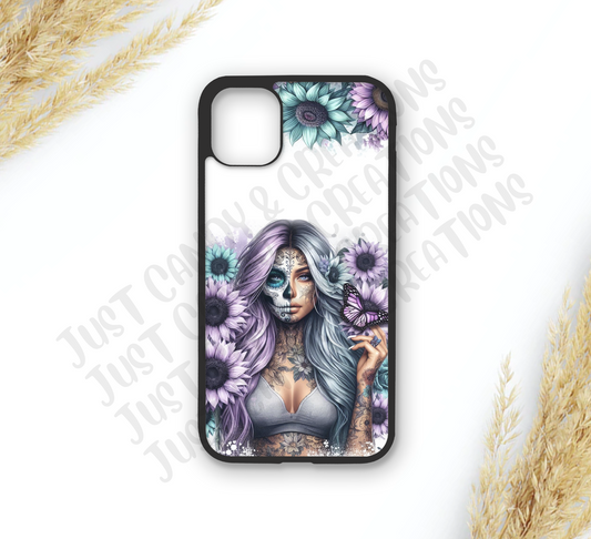 Sugar Skull Girl Phone Case