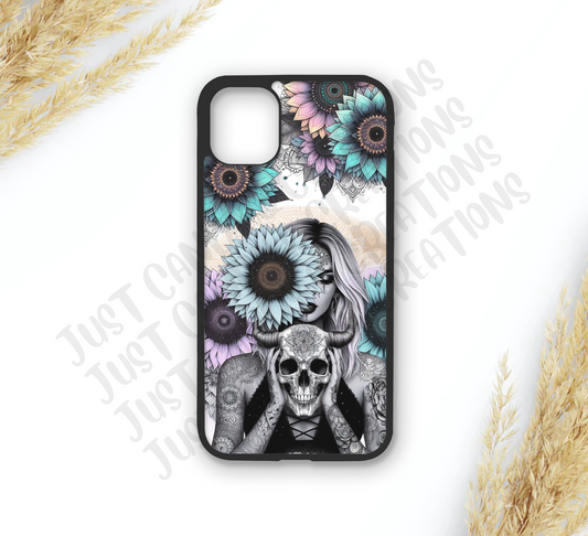 Skull Girl Phone Case