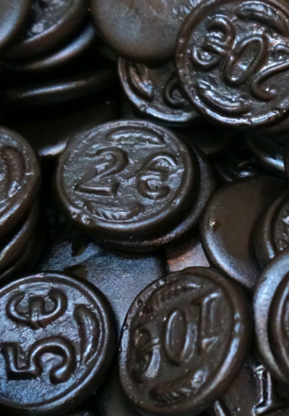 Dutch Licorice Coins (100g)