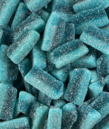 Mega Sour Blue Slices (100g)