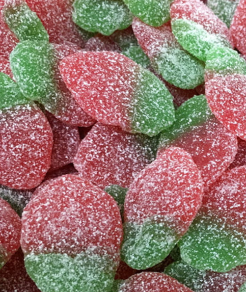 Fizzy Strawberries (UK) (100g)