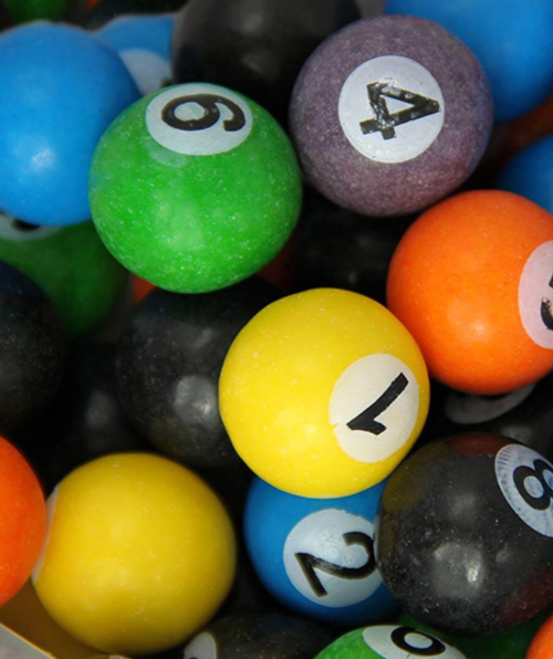 Pool Ball Bubblegum Balls (UK) (100g)